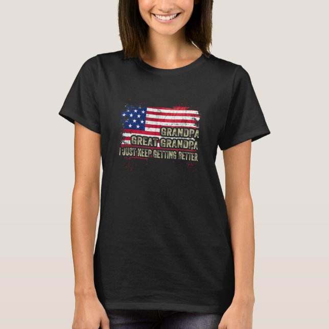 Great America wird immer besser T-Shirt (Vorderseite)