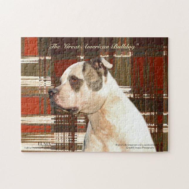 Great American Bulldog Puzzle (Horizontal)