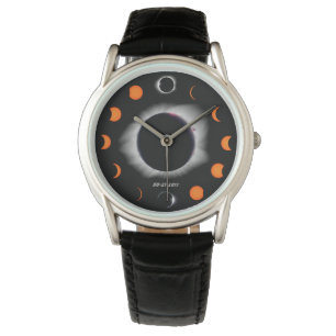Great American Eclipse Foto Watch Armbanduhr