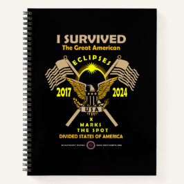 Great American Eclipses Notizbuch