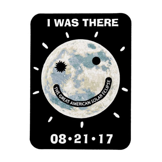 Great American Solar Eclipse Ich war dort Magnet (Vertikal)