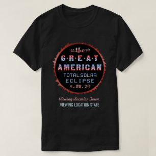 Great American Total Solar Eclipse 8. April 2024 T-Shirt