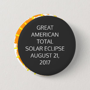 Great American Total Solar Eclipse anpassbar Button