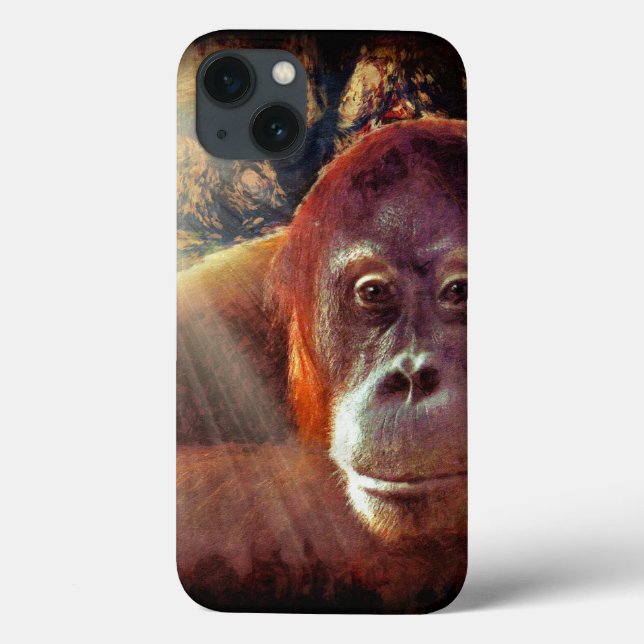 Great Ape Orangutan Wildlife Tierliebhaber Case-Mate iPhone Hülle (Rückseite)