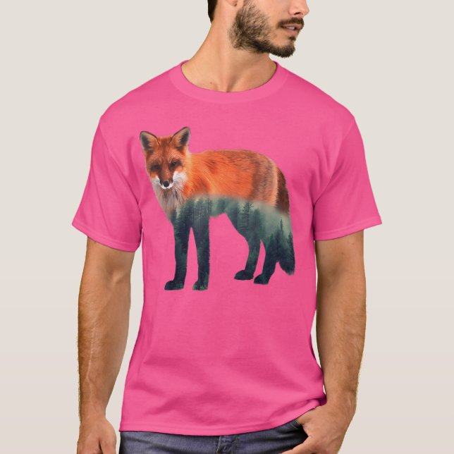 Great Art Wild Nature Fox T-Shirt (Vorderseite)