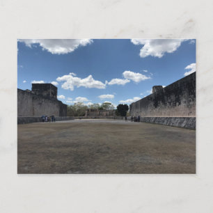Great Ball Court, Chichen Itza Postcard Postkarte