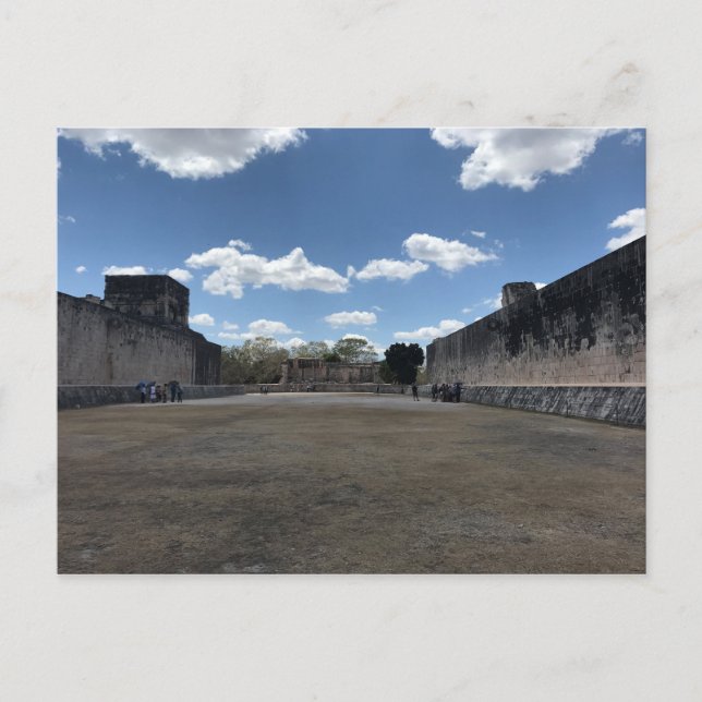 Great Ball Court, Chichen Itza Postcard Postkarte (Vorderseite)