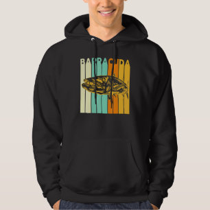 Great Barracuda Cuda Fischen Wildnis Salzwassersee Hoodie