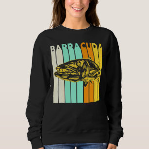 Great Barracuda Cuda Fischen Wildnis Salzwassersee Sweatshirt