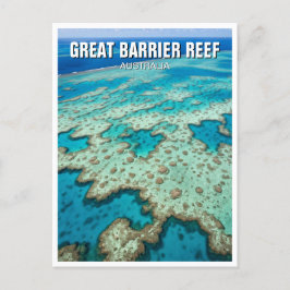 Great Barrier Reef Australia Reisen Postkarte