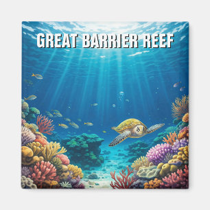 Great Barrier Reef Australien Magnet