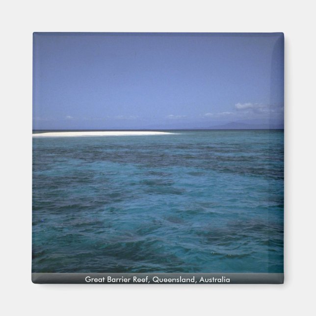 Great Barrier Reef, Queensland, Australien Magnet (Vorne)