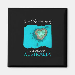 Great Barrier Reef Queensland Australien Souvenir  Magnet