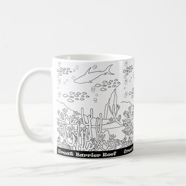 Great Barrier Reef Tasse (Links)