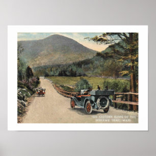 Great Barrington MA, Mohawk Trail, 1915 Vintag Poster