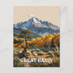 Great Basin National Park Szene Postkarte