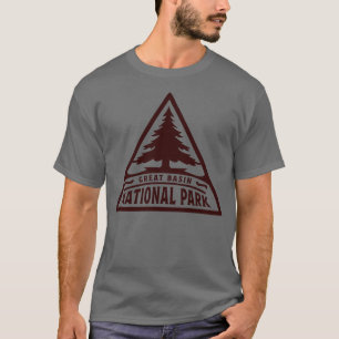 Great Basin National Park Tree Dreieck Brown T-Shirt