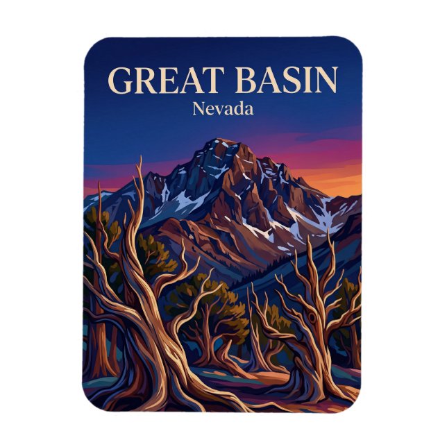Great-Basin-Nationalpark Nevada Magnet (Vertikal)