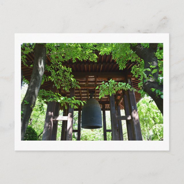 Great Bell, Zojoji Temple, Tokio Postkarte (Vorderseite)