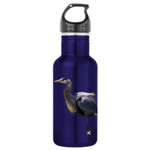 Great Blue Heron 18oz Wasserflasche