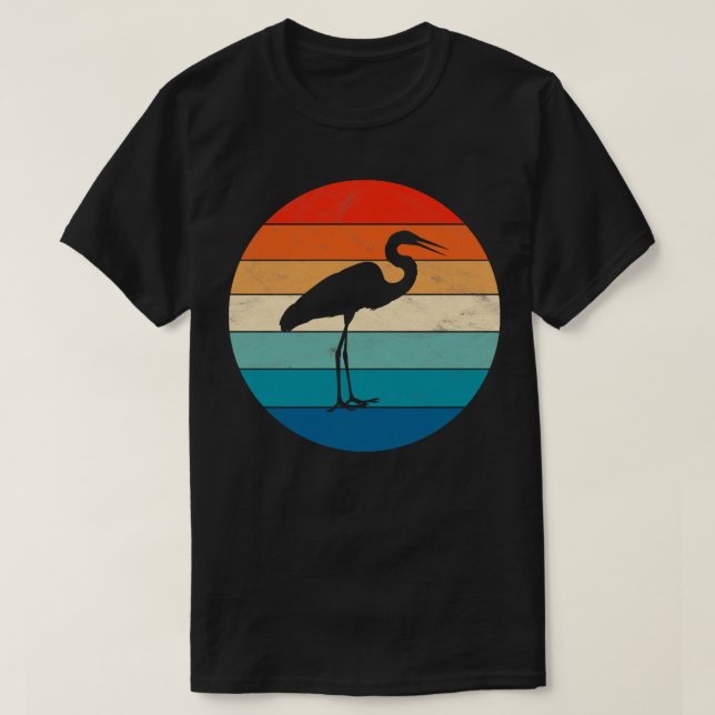 Great Blue Heron 1 T-Shirt (Design vorne)