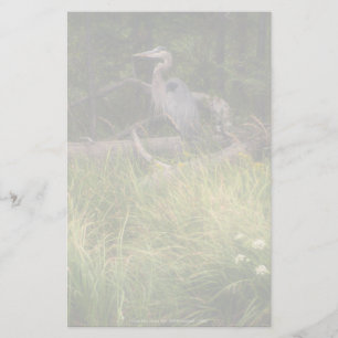 Great Blue Heron 8917 Briefpapier
