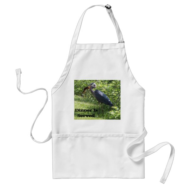 Great Blue Heron: Abendessen wird Schürze serviert (Vorne)
