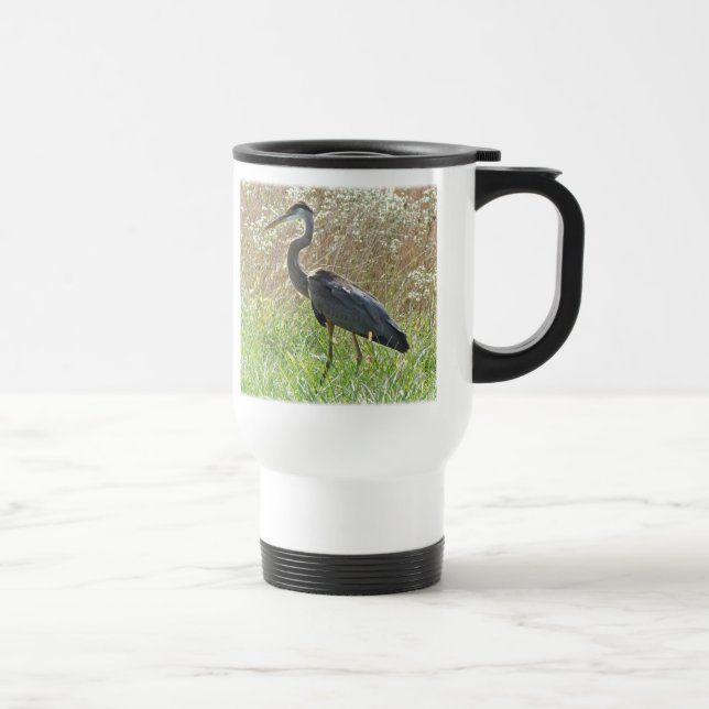 Great Blue Heron - Ardea herodias Reisebecher (Rechts)