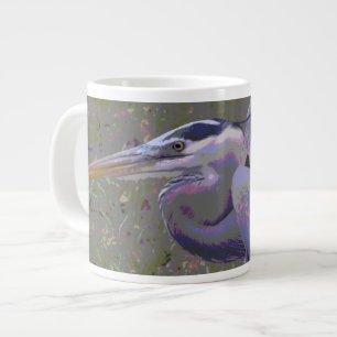Great Blue Heron Challenge Jumbo-Tasse