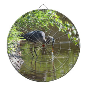 Great Blue Heron Dartboard Dartscheibe