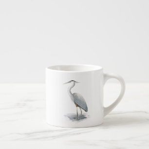 Great Blue Heron Espresso Tasse