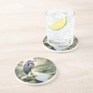 Great Blue Heron Getränkeuntersetzer