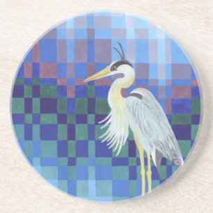 Great Blue Heron Getränkeuntersetzer