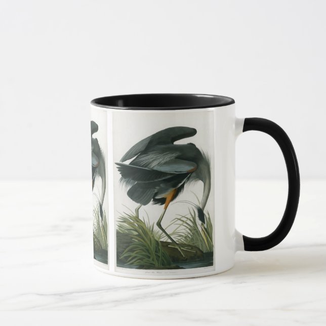 Great Blue Heron, John James Audubon Tasse (Rechts)