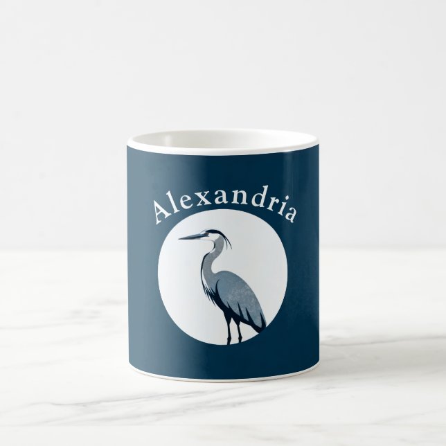 Great Blue Heron Kaffeetasse (Mittel)