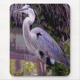 Great Blue Heron Mousepad
