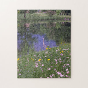 Great Blue Heron Nature Fotografy Puzzle