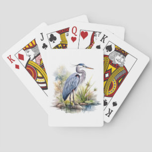 Great Blue Heron Playing Cards Spielkarten