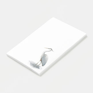 Great Blue Heron Post-it Klebezettel