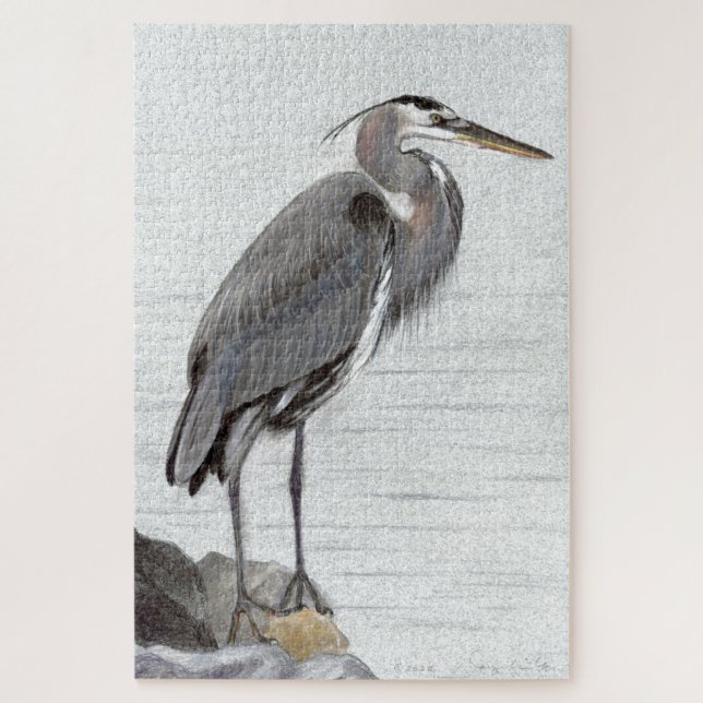 Great Blue Heron Puzzle (Vertikal)