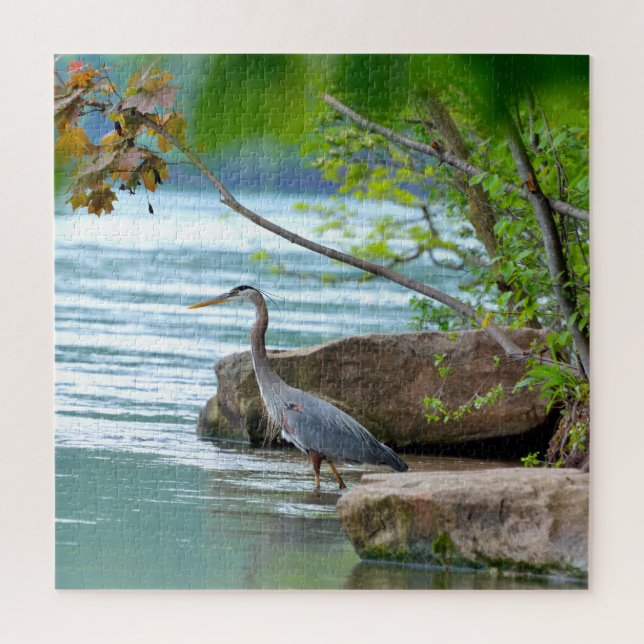 Great Blue Heron Puzzle (Vertikal)