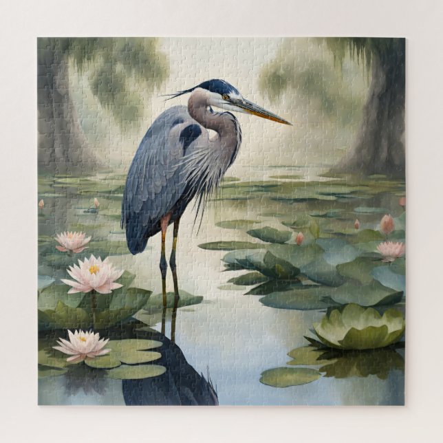Great Blue Heron Puzzle (Vertikal)
