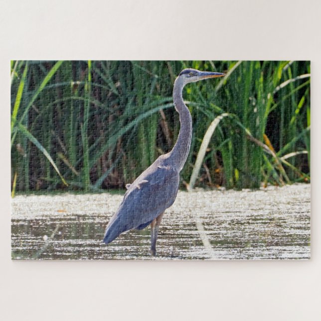 Great Blue Heron Puzzle (Horizontal)