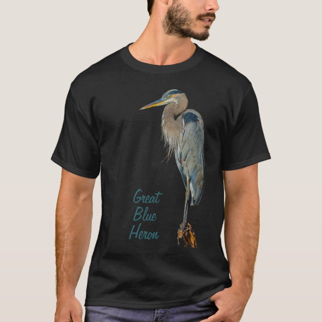 Great Blue Heron T-Shirt (Vorderseite)