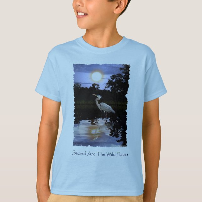 GREAT BLUE HERON T - Shirt & Tops (Vorderseite)