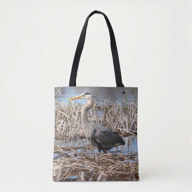 Great Blue Heron Tasche (Vorderseite)