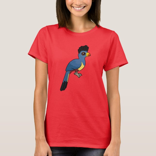 Great Blue Turaco T-Shirt (Vorderseite)