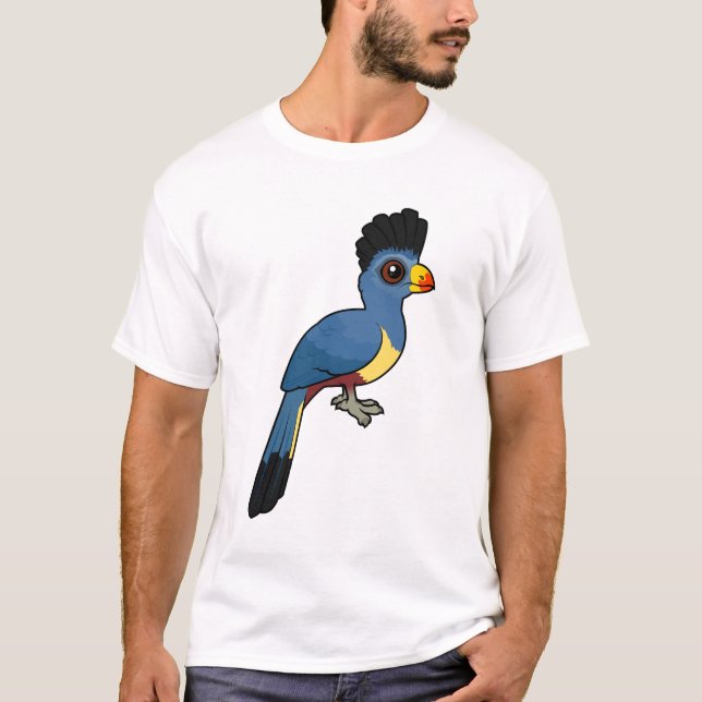 Great Blue Turaco T-Shirt (Vorderseite)