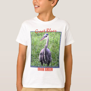 Great Blues Denke ökologisch T - Shirt