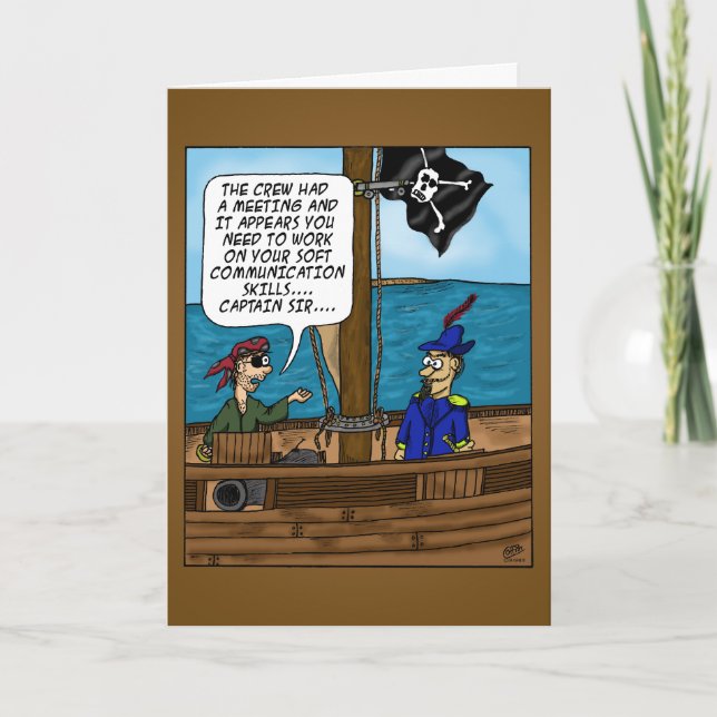 Great Boss Greeting Card Karte (Vorderseite)